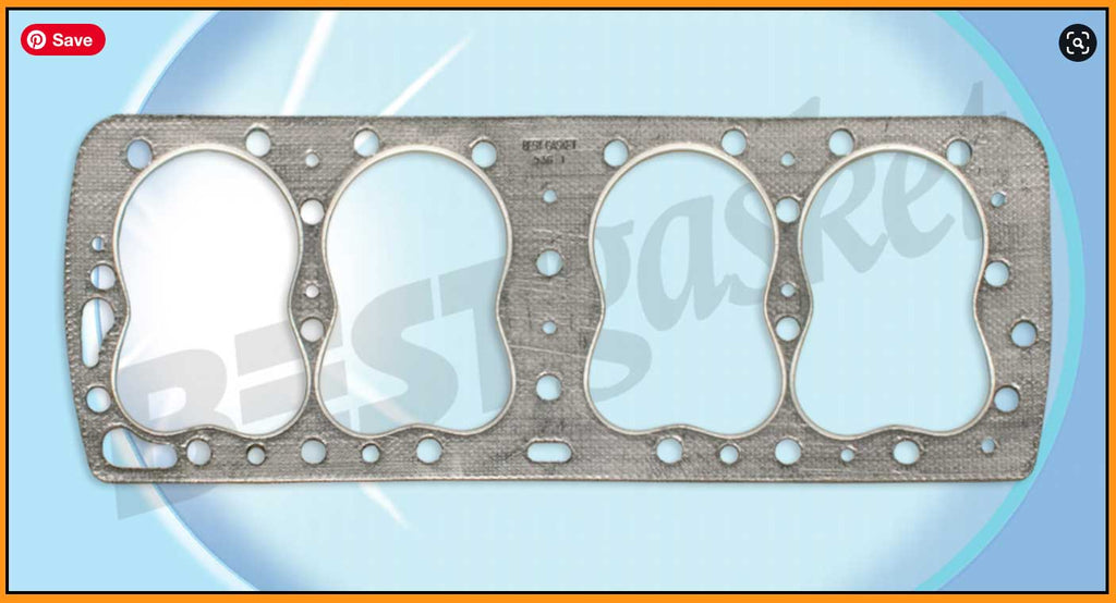 thumbnail image 2 of Best Gasket Full Gasket Set For Ford Mercury 8BA 8RT 239 Flathead V8 (3 3/16 Bore) 1948-1953 - Graphite 2 of 2