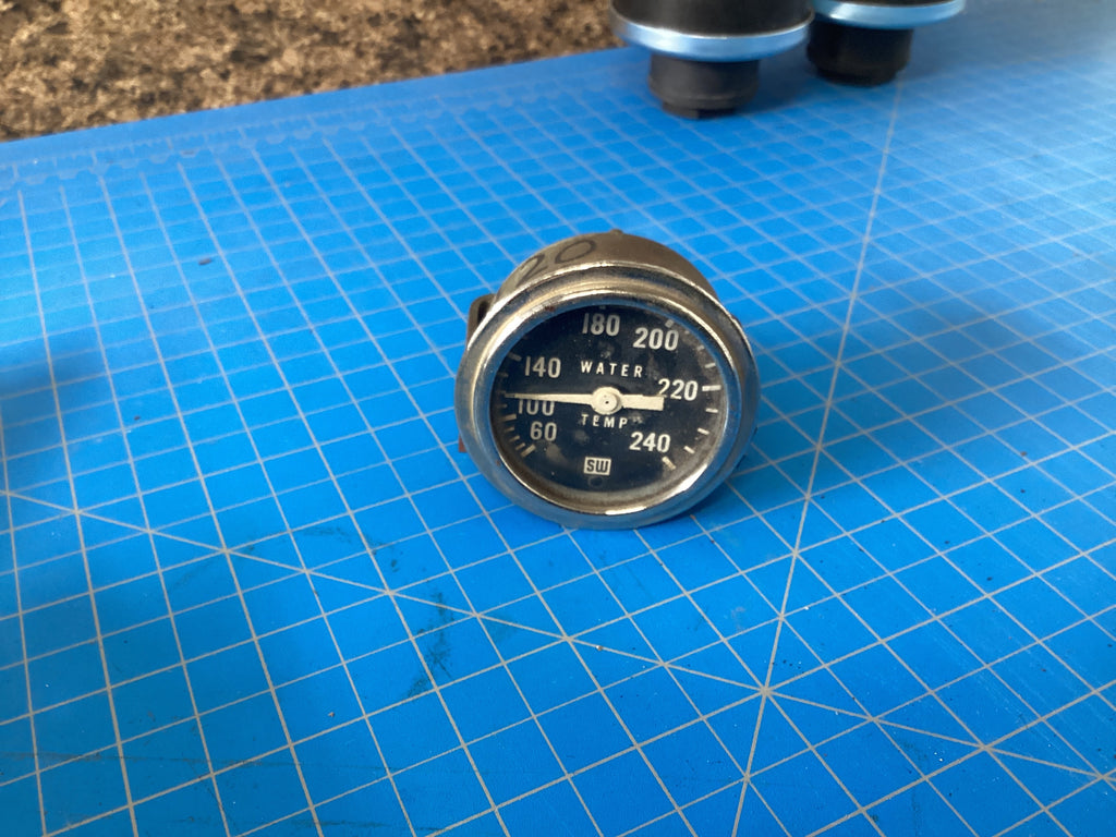 Vintage Stewart Warner Temp Gauge – Millworks Hot Rod