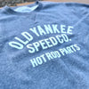 Old Yankee Speed Co. Varsity Crew Sweatshirt - Heathered Grey