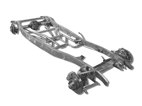 1933-34 Ford Frame Complete with Independent Front Suspension