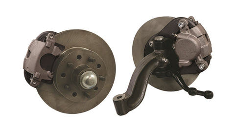 Narrow GM caliper Front disc brake kit for ford spindles 1937-1948