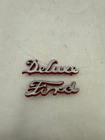 Hood Side Emblems - Ford Passenger Car 1940