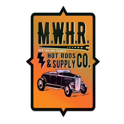 MWHR Shop Holographic Sticker - 4.25" x 6"