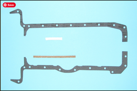 Oil Pan Gasket Set 4 Cylinder - Best Brand - Ford Model B 1932-1934