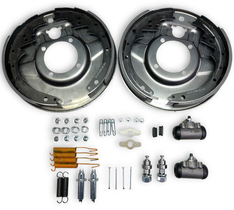 Front drum brake backing plate assembly - Ford passenger cars 1937-1948