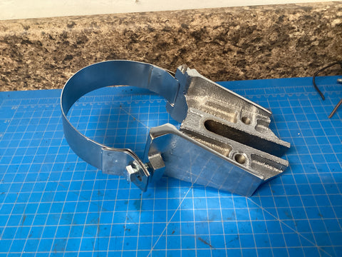 Vintage Chrome Plated Generator Fan Bracket 1946-53