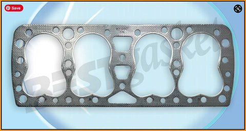Engine Head Gasket - Best Gasket Brand with GraphTite - Ford Flathead 24 Stud V8 1938-1942
