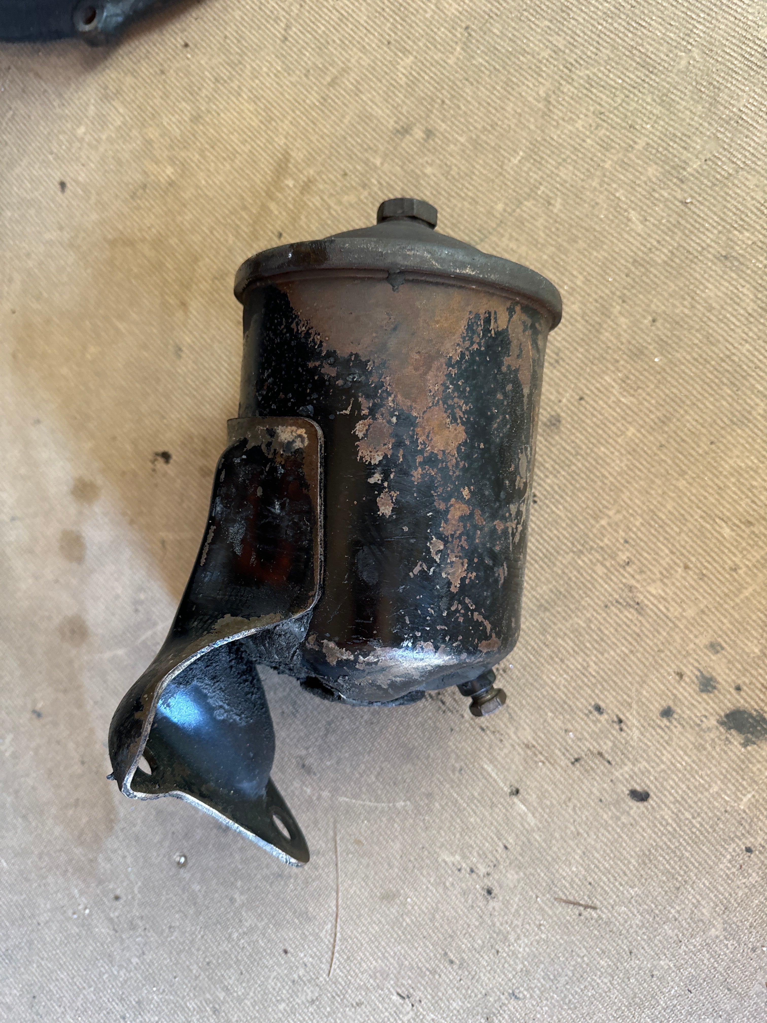 Used Oil Filter Housing Ford Flathead 19491953 Millworks Hot Rod