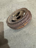 Original Ford Flathead Crankshaft Pulley Narrow Belt - Ford 8BA Flathead 1950-1953