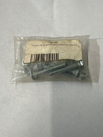 Pickup Rear Roof Wood Bracket Bolt Kit - Ford Model A 1928-1931