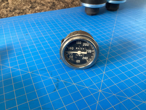 Vintage Stewart Warner Temp Gauge