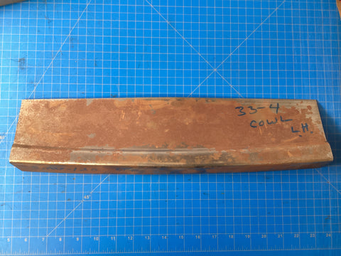 Cowl Patch Panel Left Side - Ford Passenger Cars 1933-1934