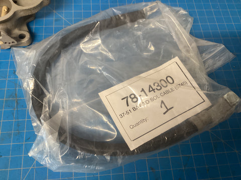78-14300 1937-51 Battery to Solenoid Cable