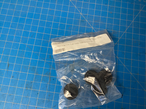 VW Black Hinge Hole Plugs, Beetle 1954-79, 4 Pieces