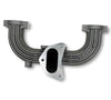 Burns Single Carb Downdraft Intake Manifold W/Heat Plate - Ford Model A/B 1928-1934