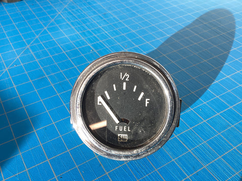 Vintage Stewart Warner Deluxe Electric Fuel Gauge