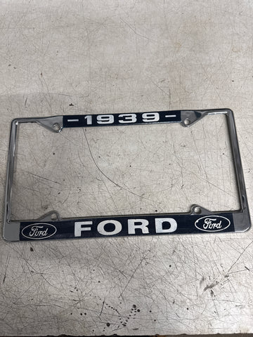 License Plate Cover - 1939 FORD