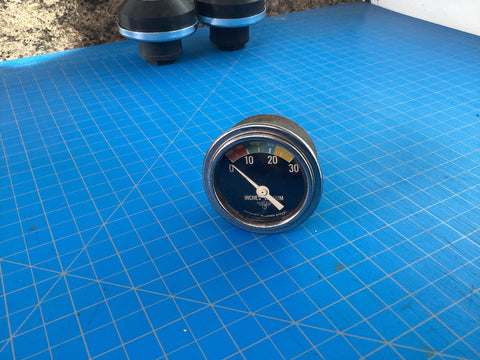 Stewart Warner Inches Vacuum Rare Gauge