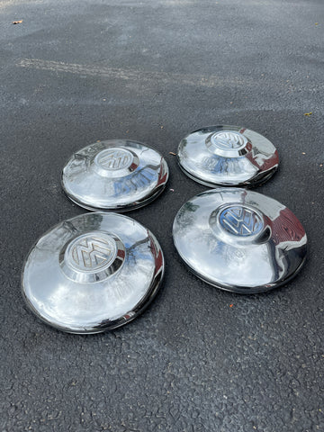 66-67 VW Beetle hubcaps