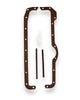 Premium Impregnated Cork Oil Pan Gasket Set 4 Cylinder - Ford Model A 1928-1931
