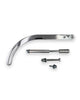PowerGen Alternator Mounting System for Small Block Chevy Zips System - Chrome Bracket