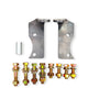 Rear Shock Mounts for Factory Radius Rods - 1932-1934 Ford