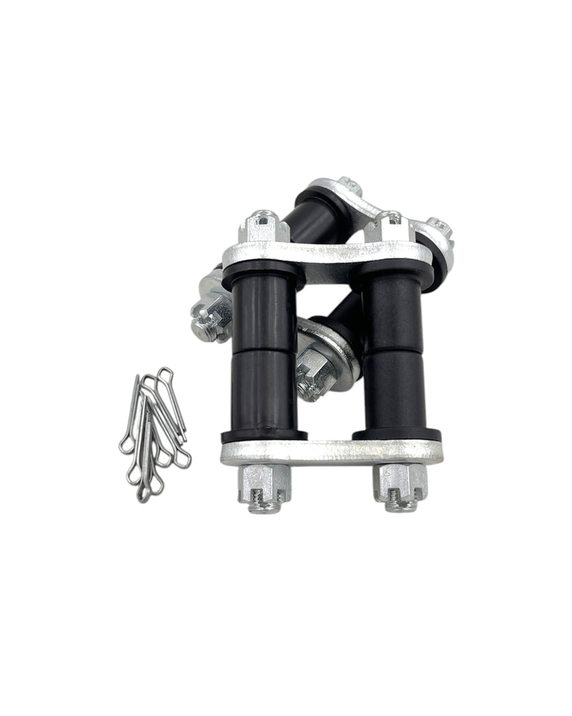 Front Spring Shackles Plain Steel Plates for Stock Model A Perches - 1 ...