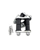 Front Spring Shackles Plain Steel Plates for Stock Model A Perches - 1.75" Width x .6875" and .75" Urethane Bushings