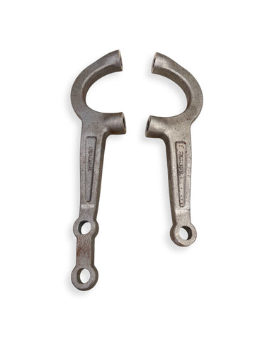 Standard Drop Lower Steering Arms Superbell Non-polished or Chrome - 1928-1934 Ford