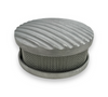 6" Finned Carb Air Cleaner - Gear Drive