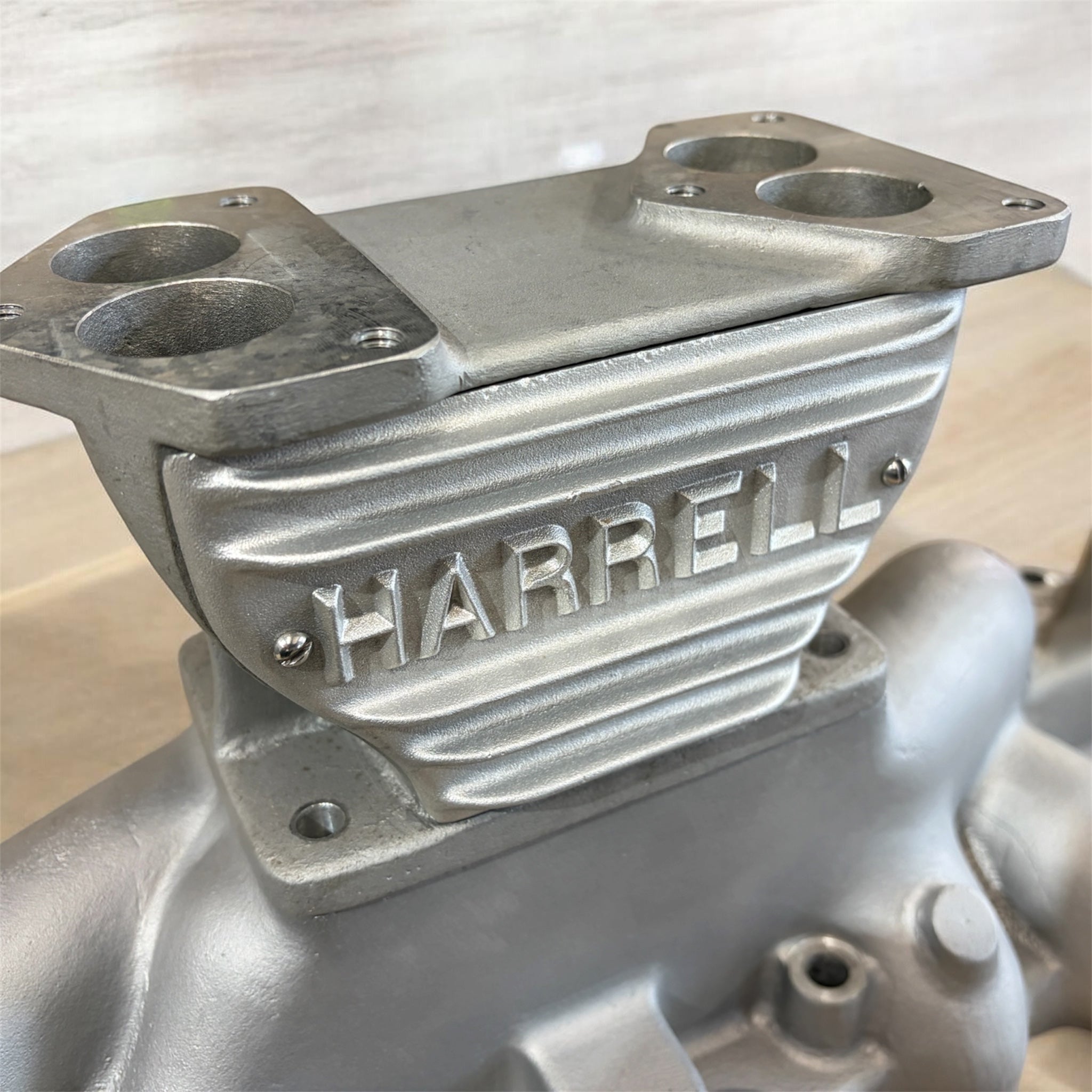 Harrell Flathead Dual Carburetor Intake Manifold - Ford V8 1932-1948 ...