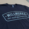 Millworks Shop Banner Short Sleeve Tee Shirt