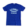 Old Yankee Speed Co. Varsity Short Sleeve Tee Shirt - Heathered Blue