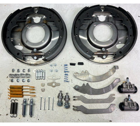 Rear drum brake backing plate assembly - Ford passenger cars 1935-1948