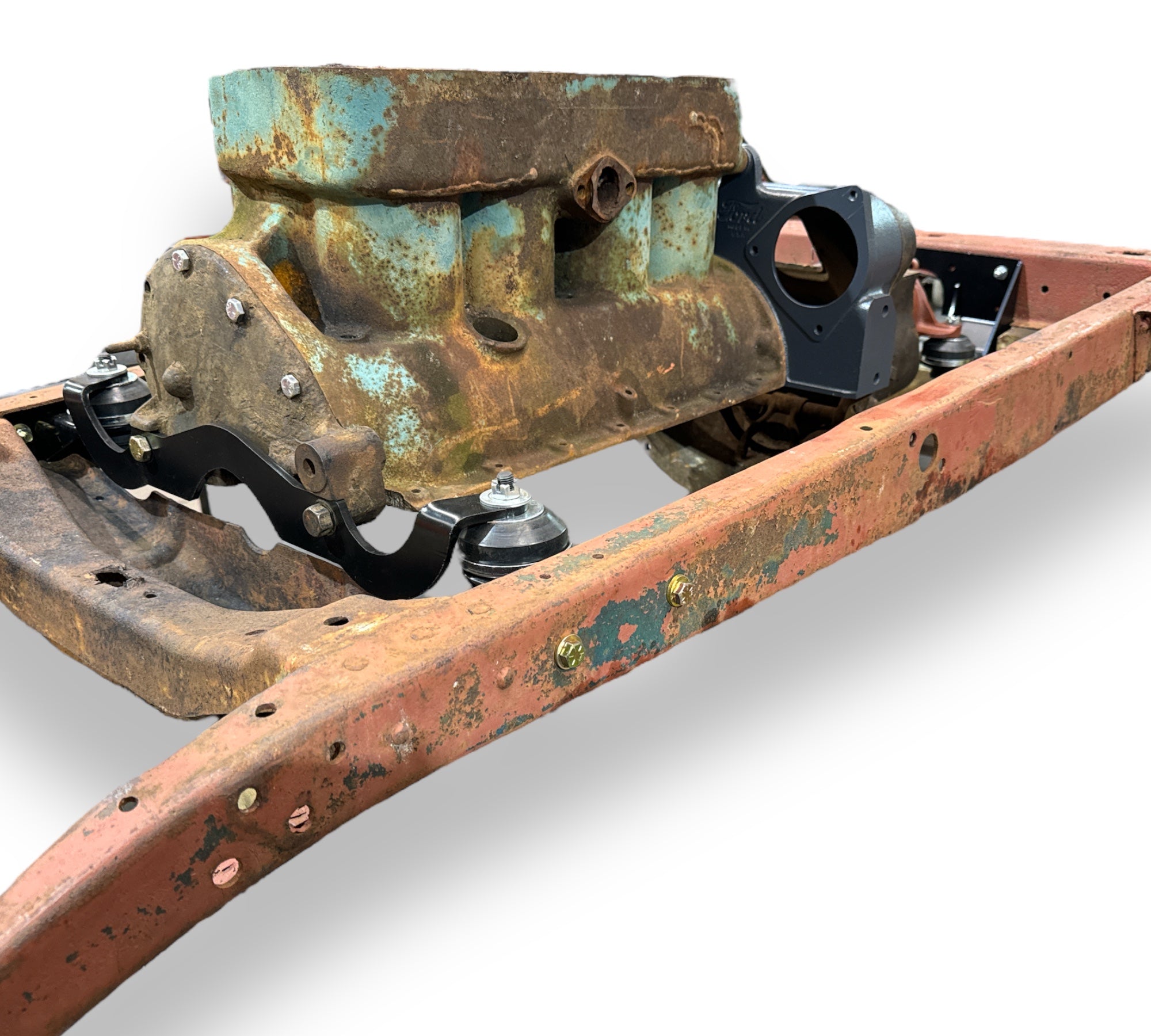 Model A or B Engine Mount Kit for Model A Chassis - Ford 1928-1932 ...