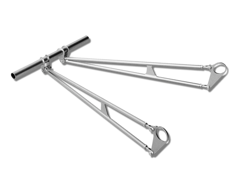 1928-31 Ford Model A Ladder Bar Kit (fits 1937-48 Ford Housing)