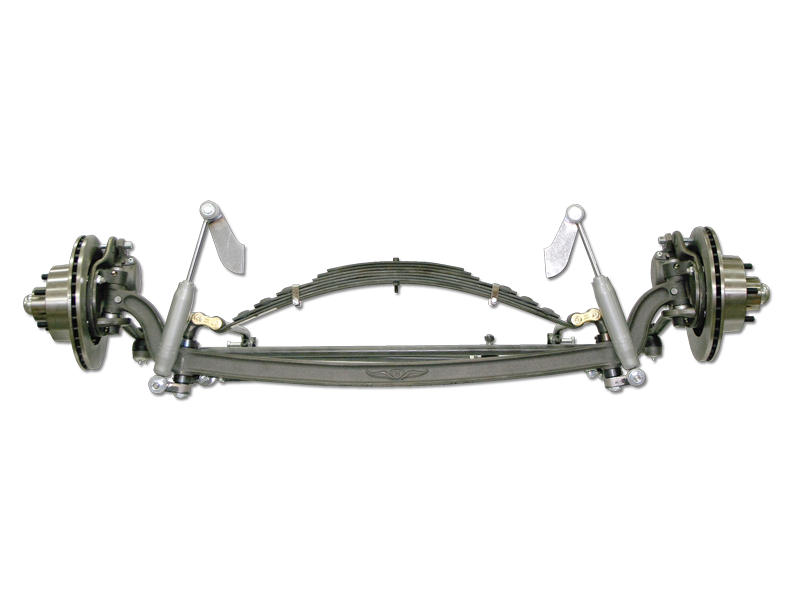 1928-31 Ford Model A Complete Front End I-Beam Axle – Millworks Hot Rod