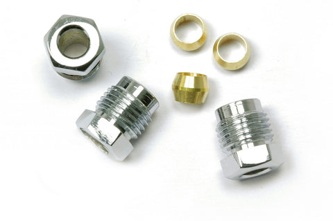 Ford Nut x (3)  Chrome - Stromberg 97