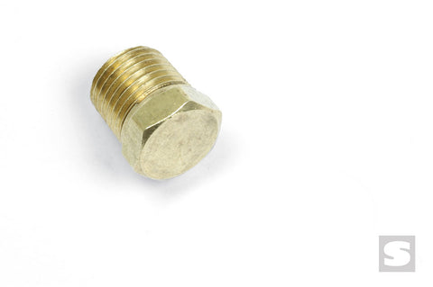 1/4NPT hex head plug - Stromberg 97