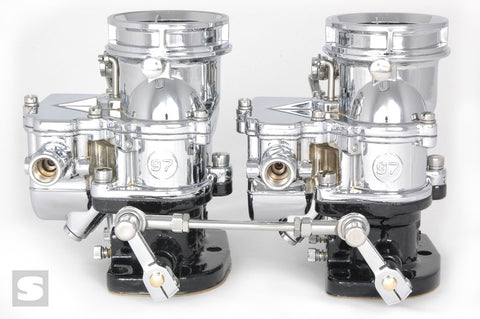 Stromberg Premium 2x2 Linkage. 4-3/4in.- Chrome