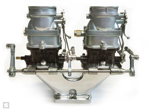 Stromberg TwoStep 2×2 Direct Linkage Side-by-side.