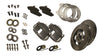 Premium Spindle Mount Finned Front Brake Kit