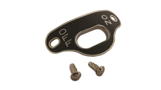 Ignition Bezel On/Off Plate with Rivets - 1932 – Millworks Hot Rod