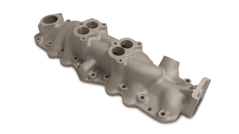 49 - 53 Flathead Dual Carb Intake Manifold Un-polished