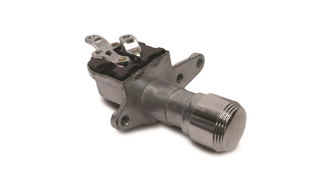 Floor Mount Headlight Dimmer Switch - Art Deco Style Polished