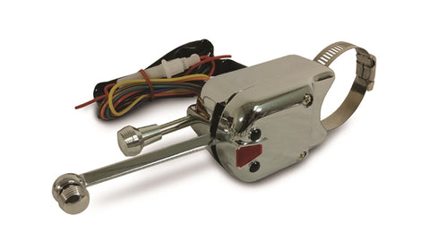 Turn Signal Switch With Hazards - Art Deco Style Polished