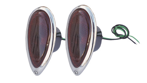 Ford Teardrop Tail Light Assemblies  1938-1939