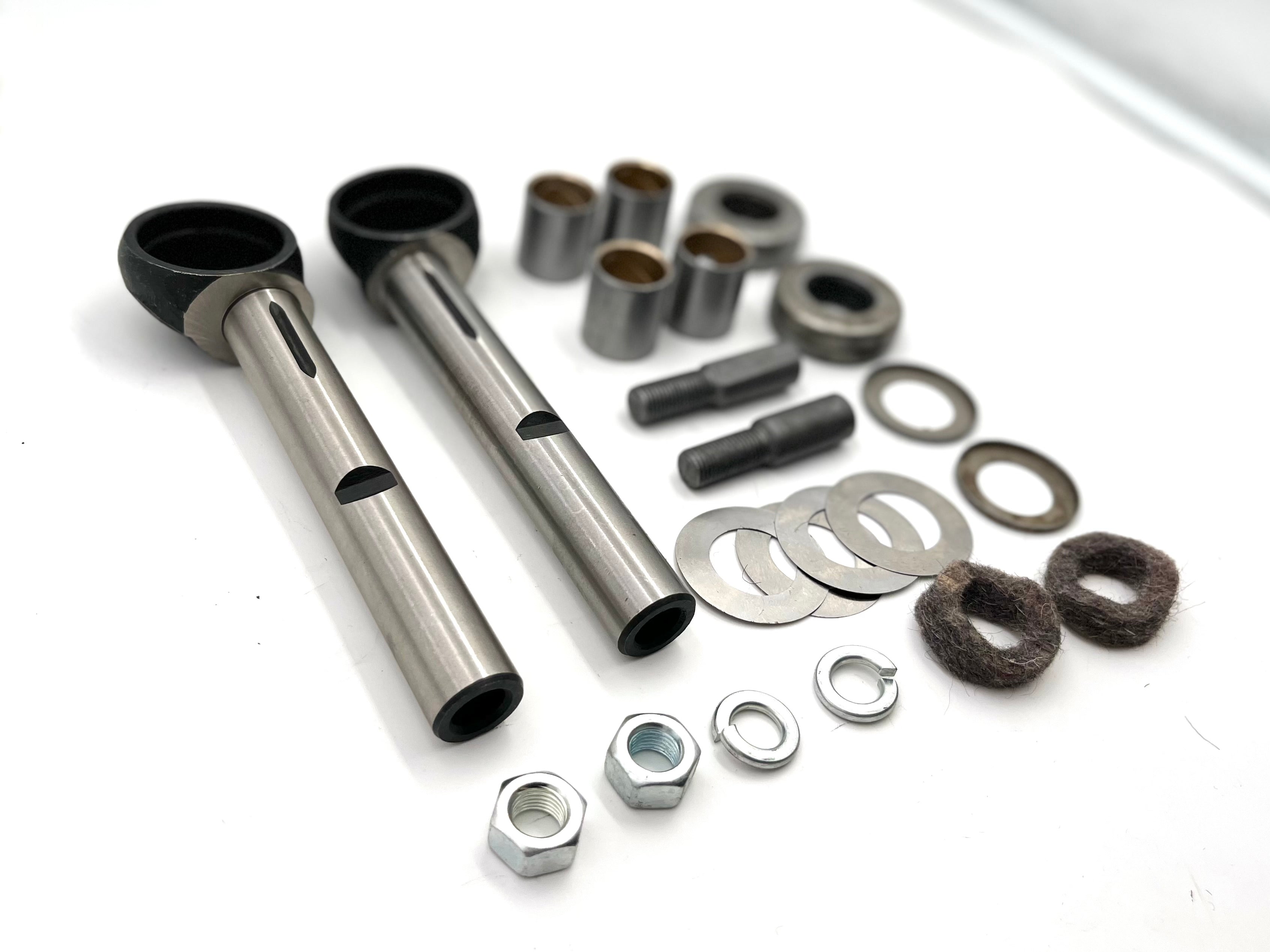 Complete King Pin Spindle Bolt Set USA Ford Passenger and Pickup 193 Millworks Hot Rod