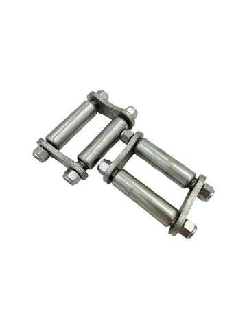 Rear Leaf Spring Shackle Set - Ford Passenger Cars and Trucks 1935-1940