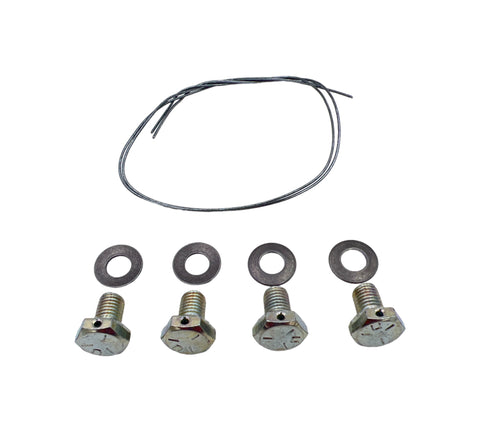 Hood Hinge to Hood Bolt Set - Ford Passenger Cars and Trucks - 1938-1941